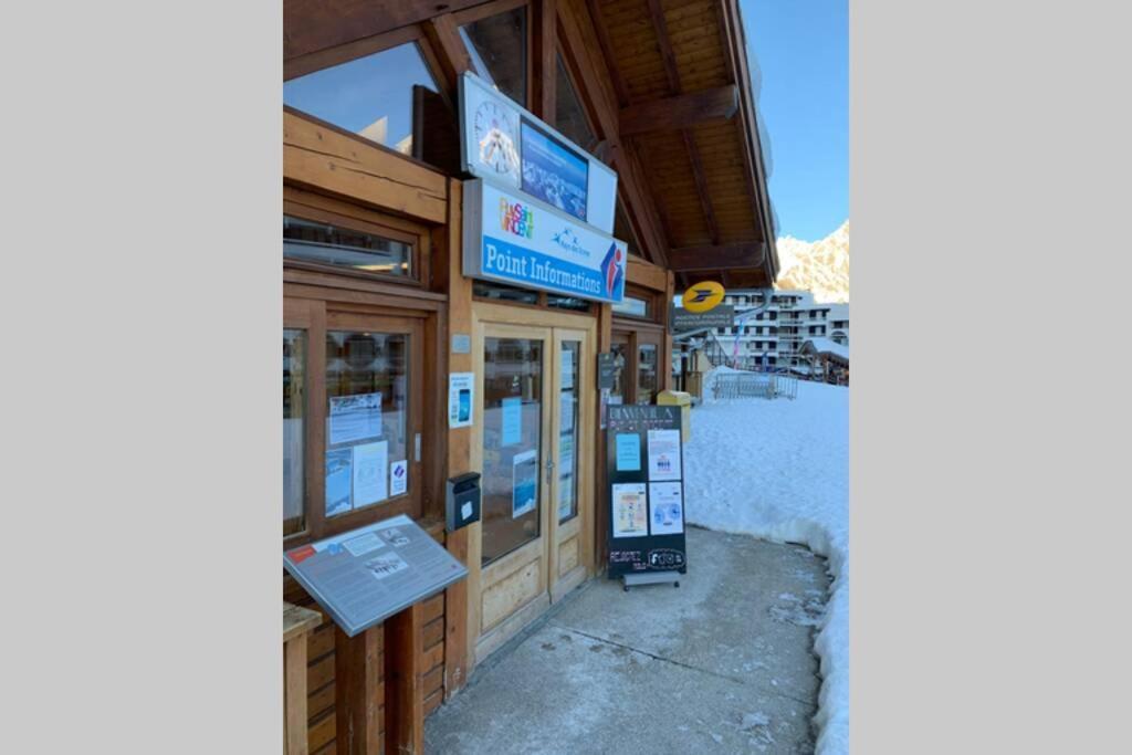 Studio 1600 Pied Des Pistes Avec Magnifique Vue Puy-Saint-Vincent Exterior foto